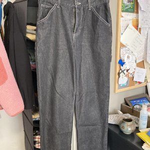 RSQ Size 27, Black Carpenter Jean